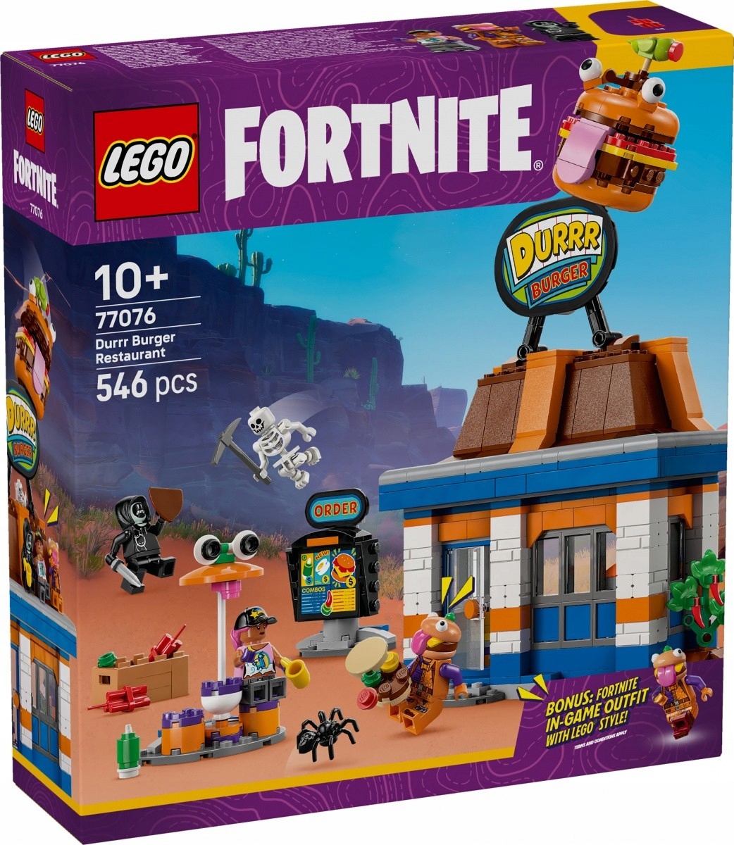 Lego Stavebnice Fotnite 77076 Restaurace Durrr Burgerovnia
