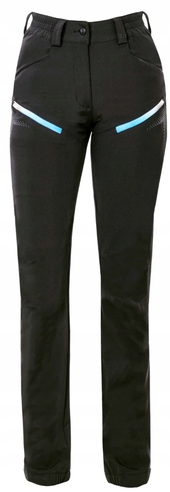 Dámské softshellové kalhoty Ardon Creatron černo-modrá 38