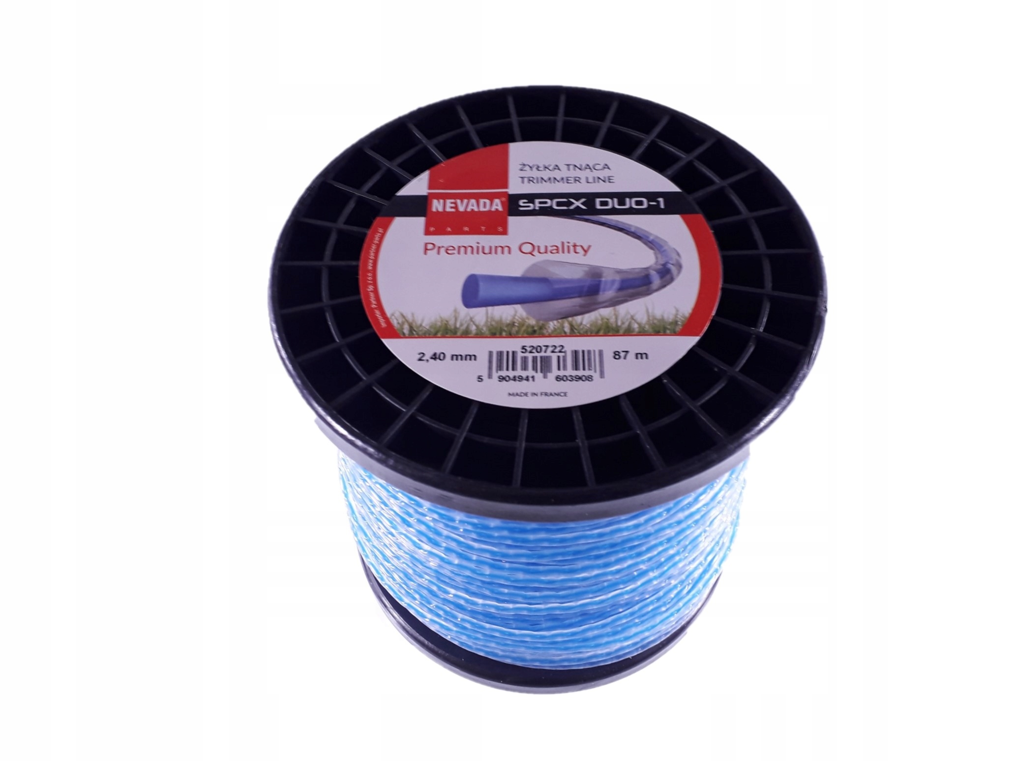 

Wzmacniana żyłka do kos 2,4 mm x 87m