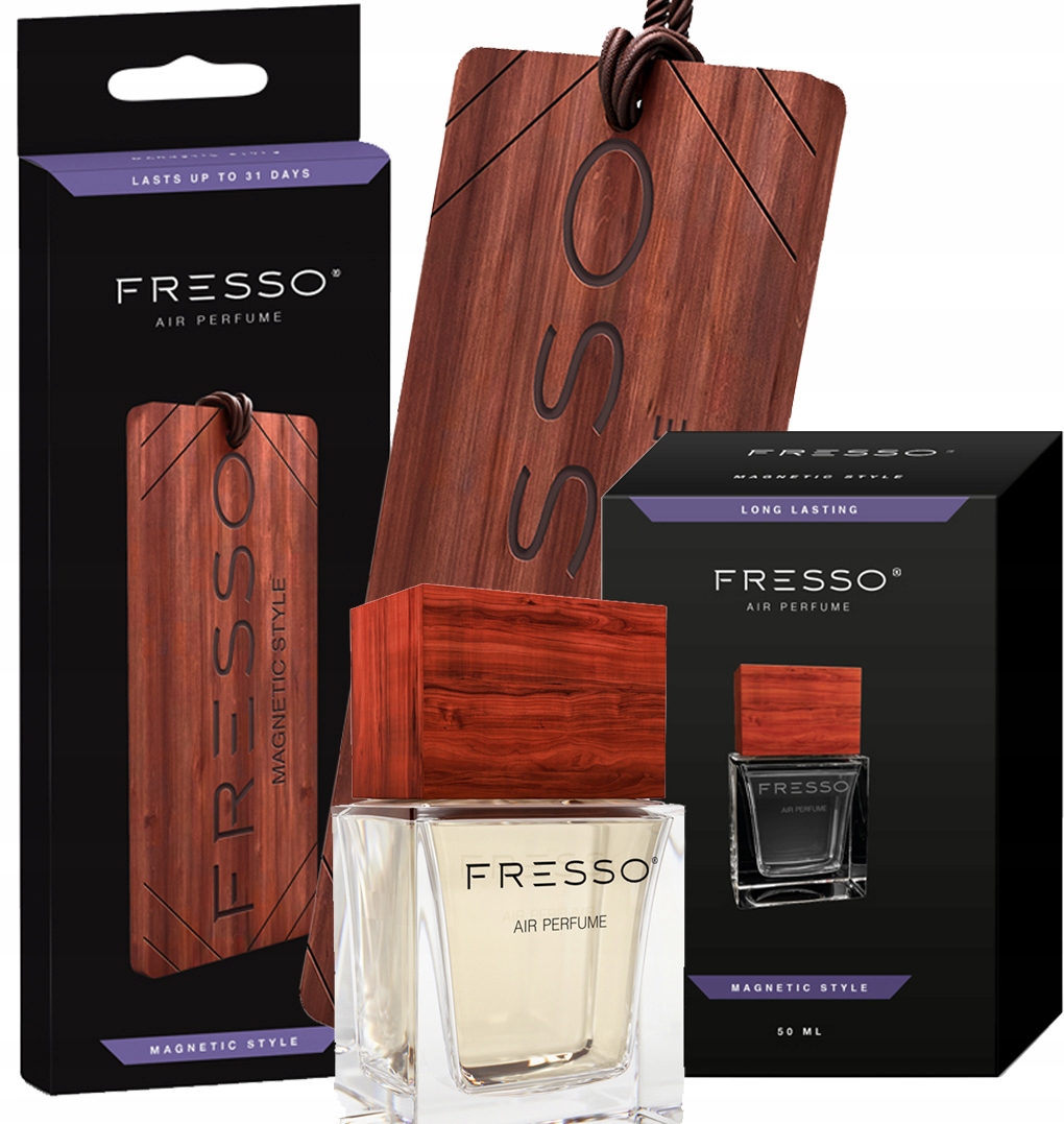 Zestaw Fresso Magnetic Style perfumy + zawieszka