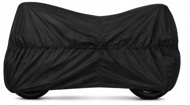 Obal na Motocykel XL 245x125x105 cm Čierno-strieborný Vodotesný