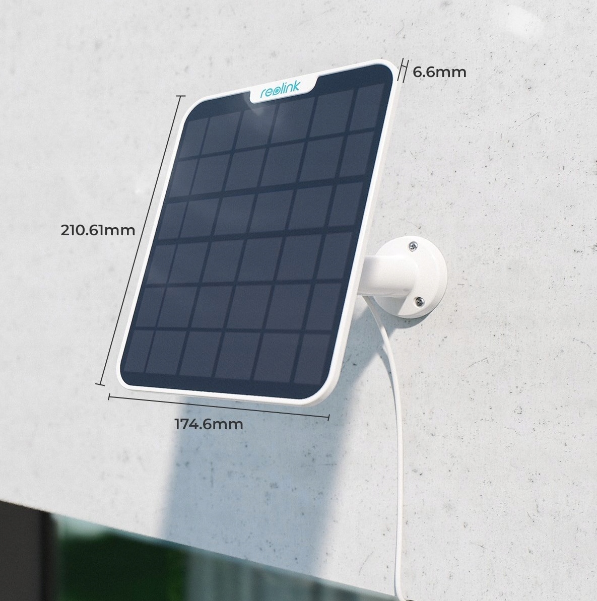 Panel solarny 2 6W do kamer Reolink MODEL 2023 Kod producenta Solar 2 6W