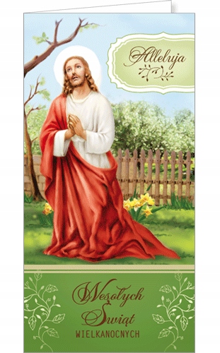 

Kartki wielkanocne Religijne bez życzeń LZWBT28
