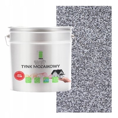 Mozaiková Omítka Šedá Třída 1 Marmolit Mozaika Premium 7 Kg Pryskyřicová