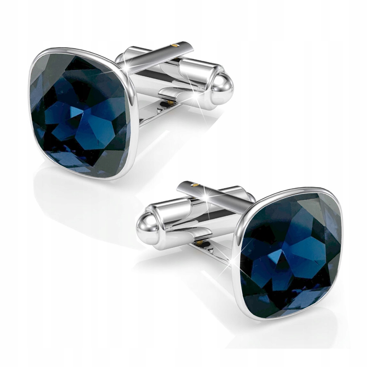 Manžetové knoflíčky na košili Stříbrné Stříbro 925 Dárek Pánské Svatební