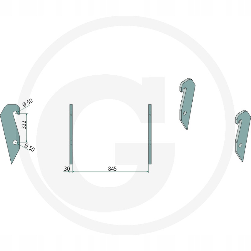 Mocowanie Weidemann 4070