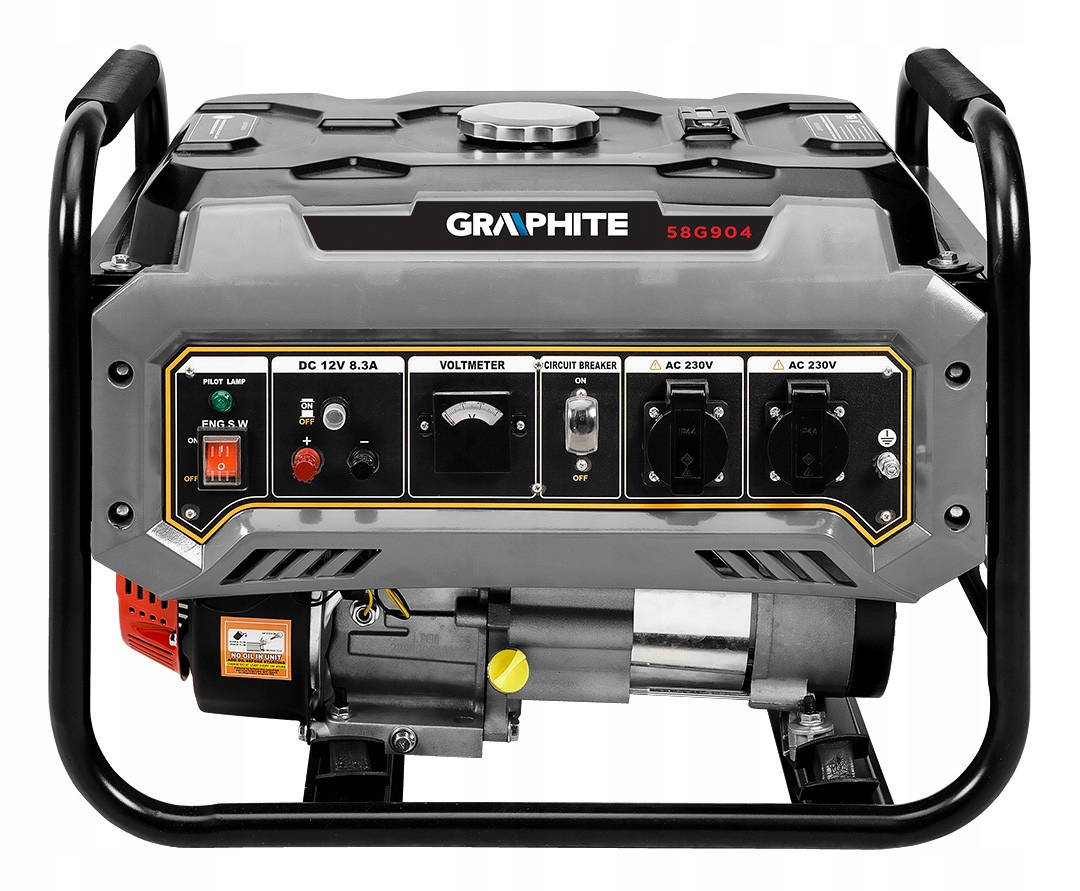 GRAPHITE AGREGAT PRĄDOTWÓRCZY GENERATOR 2200W OLEJ Rodzaj stacjonarny