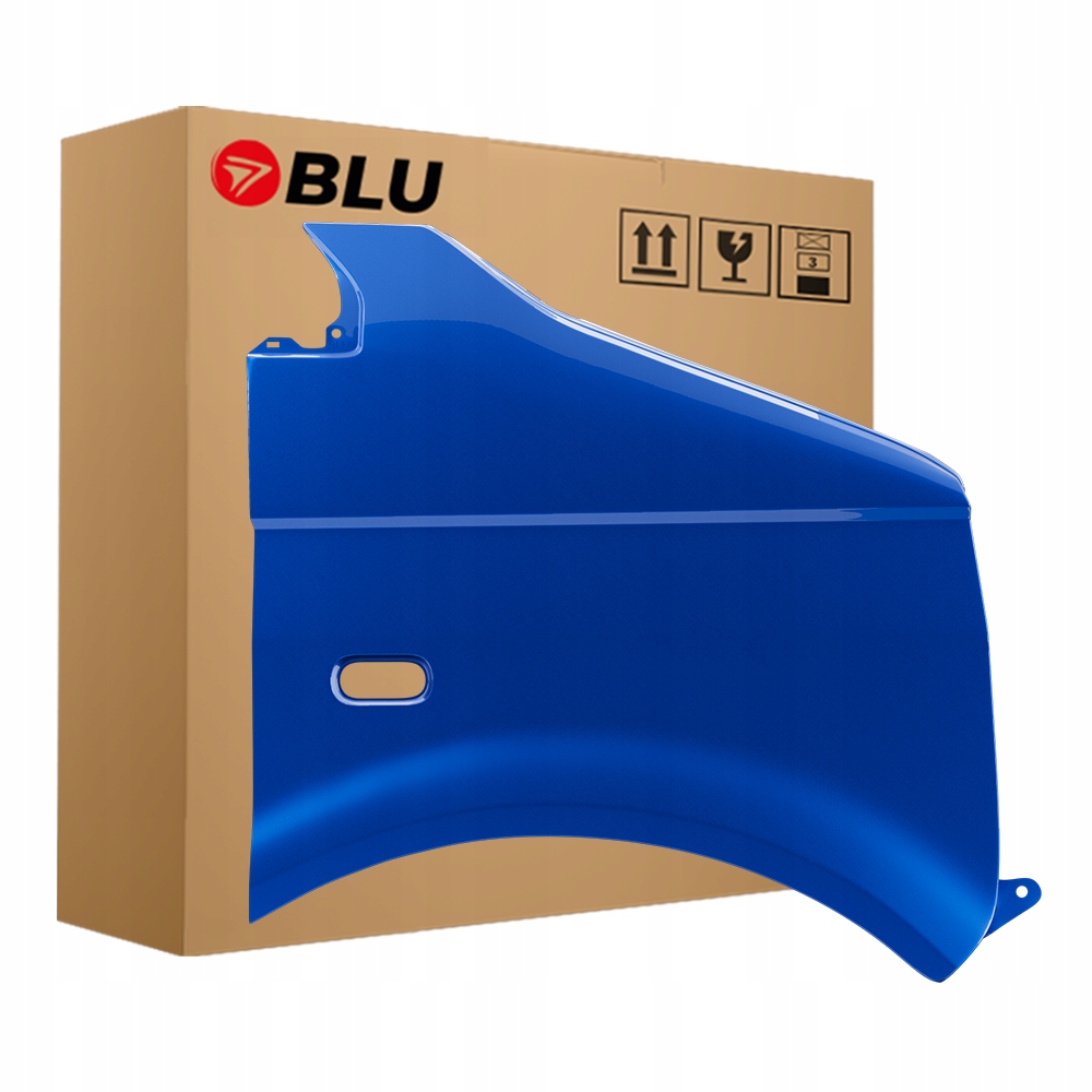 Blu Blatník Vw T5 Transporter Multivan LA5W pravý modrý 03-15 přední