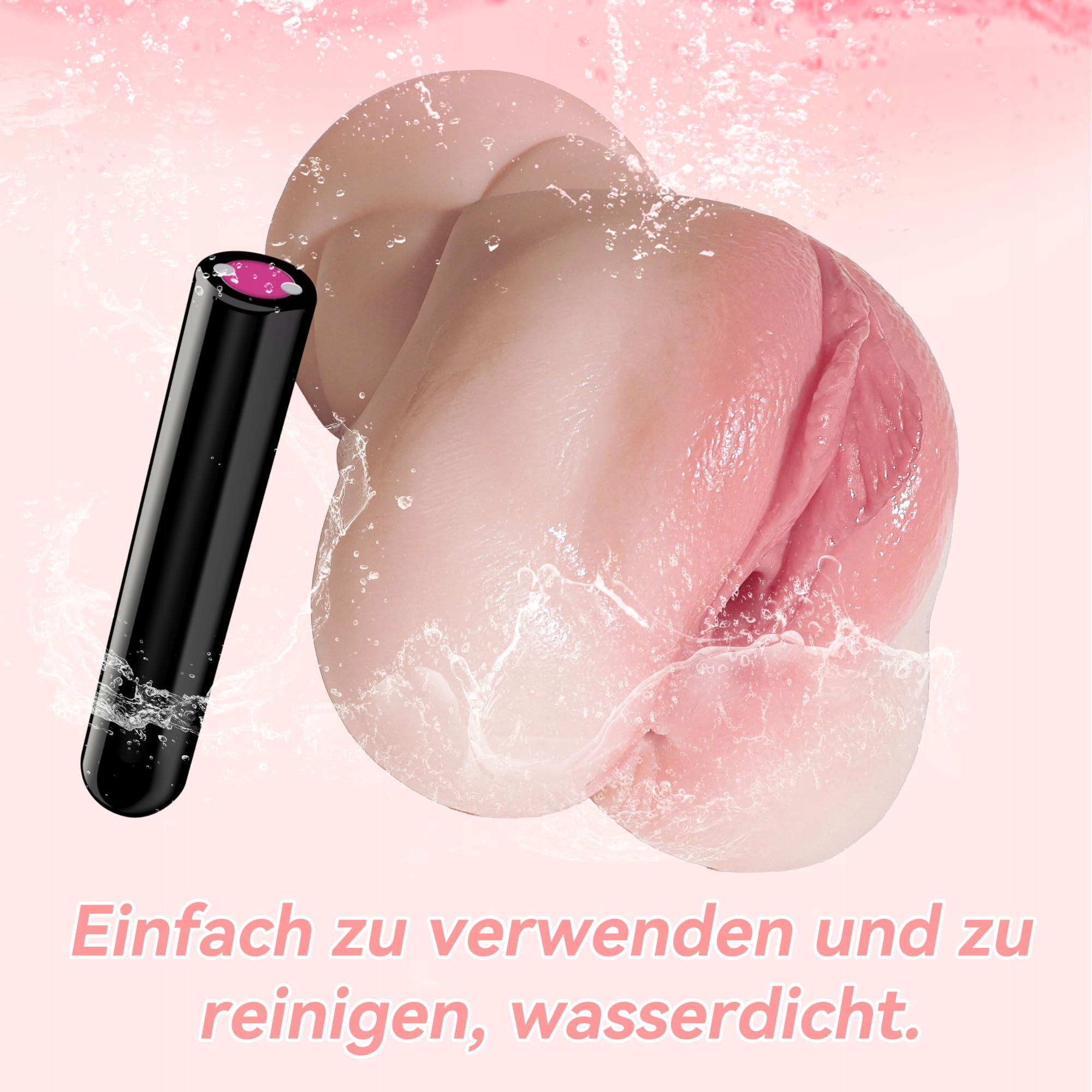 Elektryczny Masturbator 10 Trybów Wibracji 3D Vagina Dla Mężczyzn Wersja 1 — miniatura 5