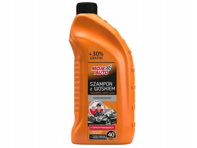 Szampon samochodowy z woskiem Moje Auto 1,3L