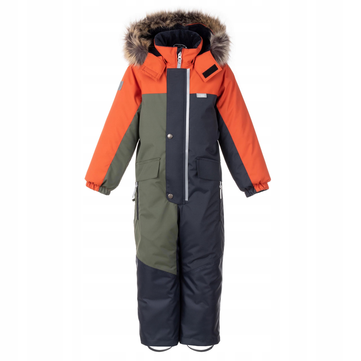 Chłopięcy kombinezon Trio khaki Lenne, r. 92