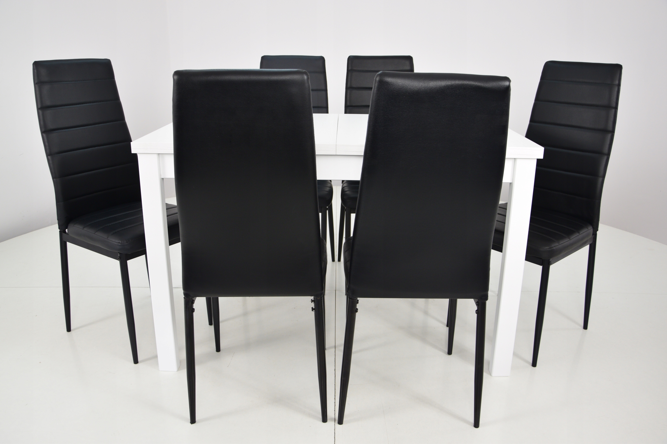 Zestaw kuchenny stół 70x120/160 i 6 krzeseł Marka inna