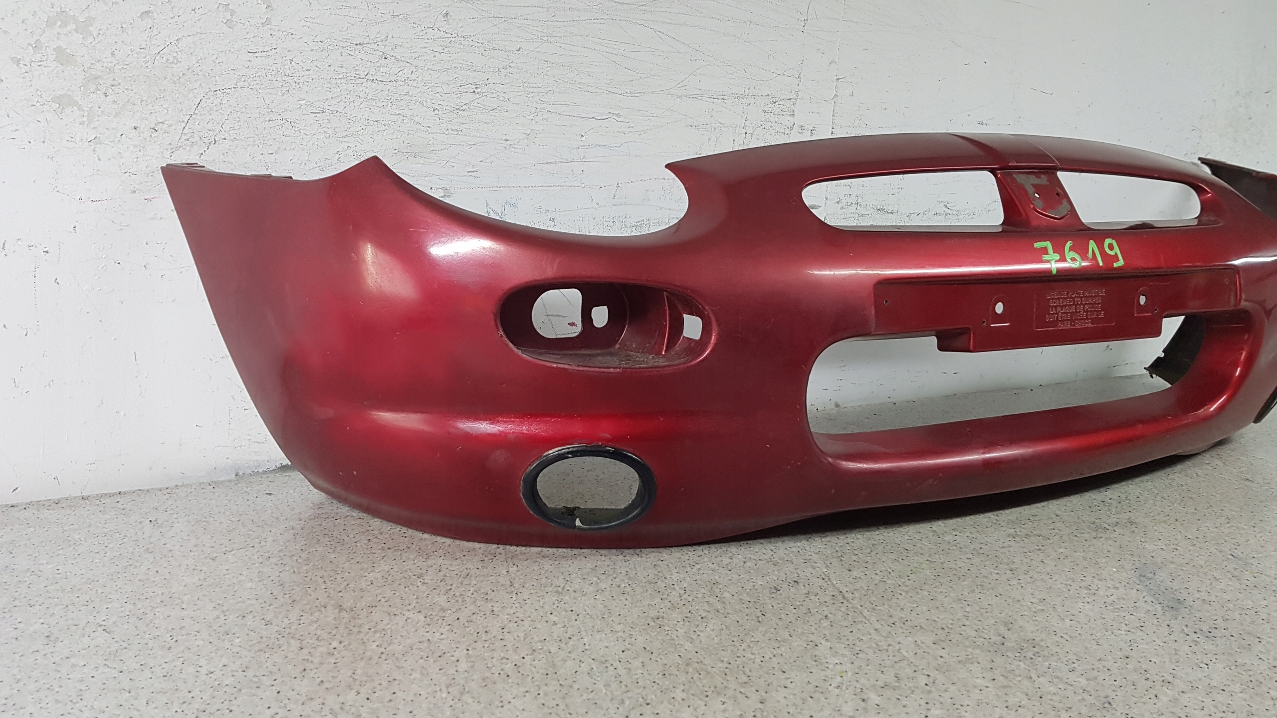 ROVER MG CABRIO 1995 - bumper front 7619