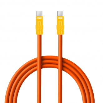 Newell kabel Usb-c/usb-c 100W 2m silikonowy pomarańczowo-żółty