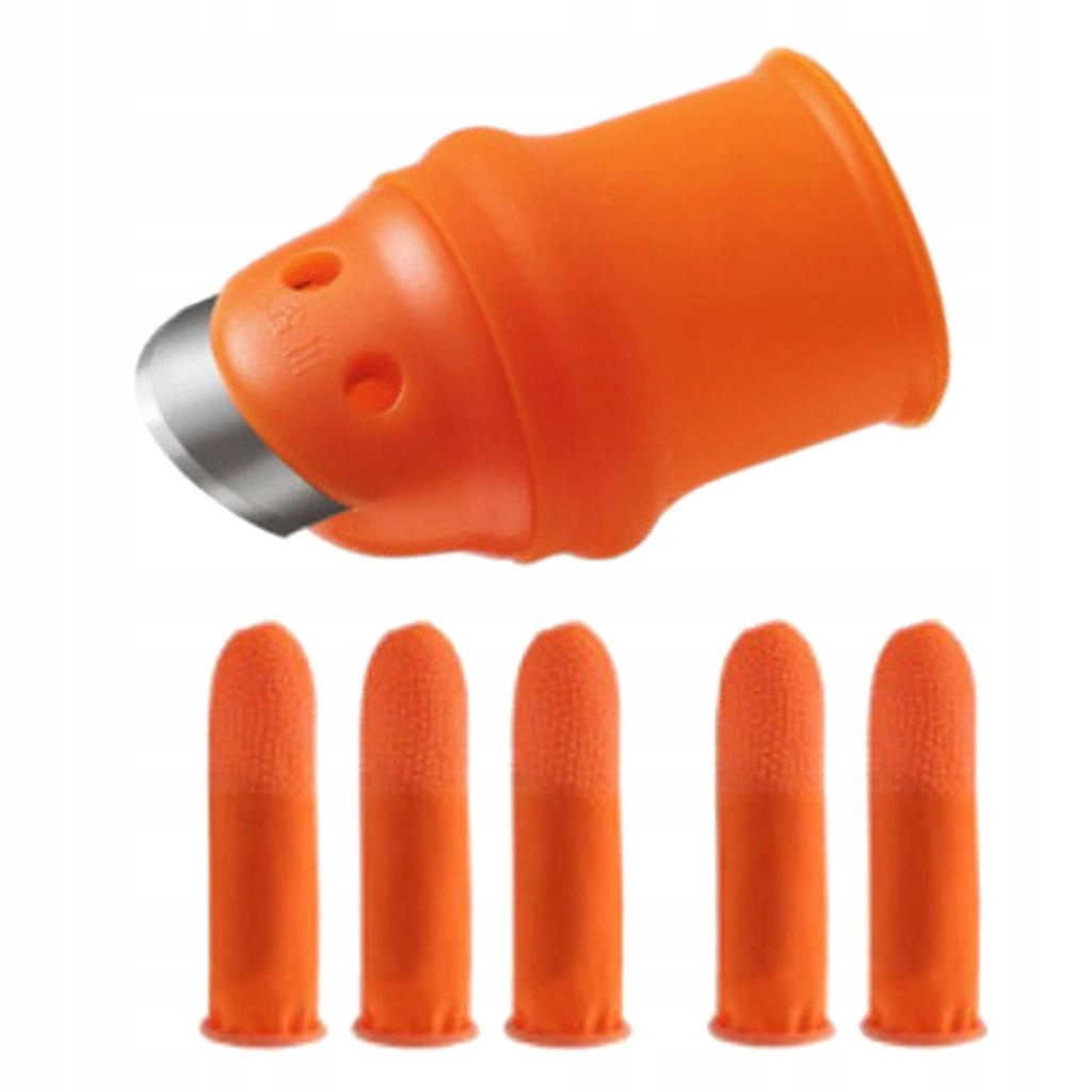 Obcinak do kciuków ogrodowych Silikonowy kciuk do zbierania otworów Type_Large