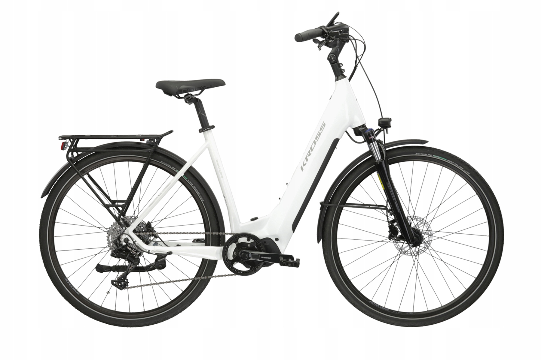 Rower elektryczny Kross Trans Hybrid Ls 5.0 Biały 28" r. M/46cm 28"