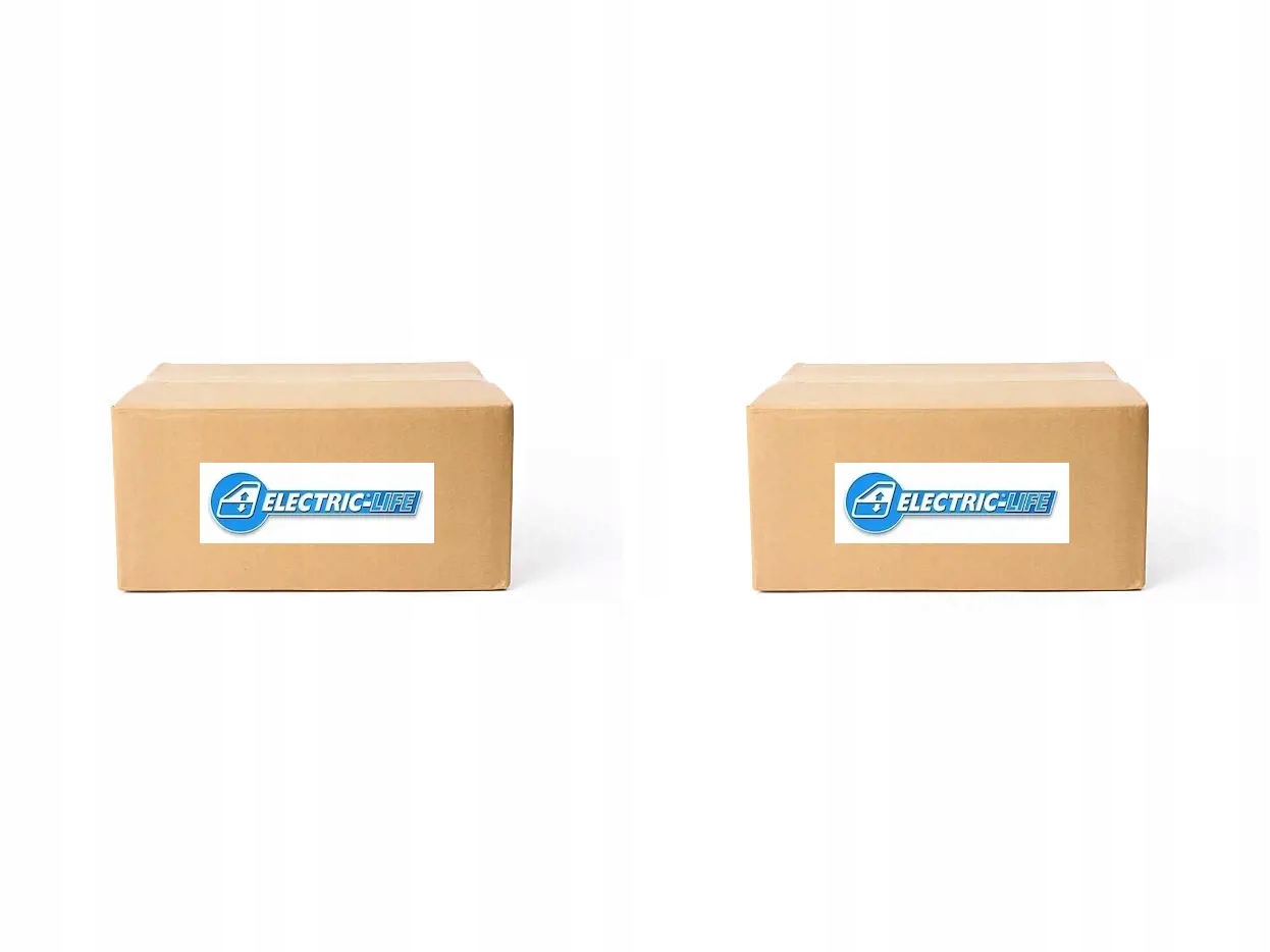 2x Podnośniki szyb ELECTRIC LIFE PRZÓD L+P do PEUGEOT 607