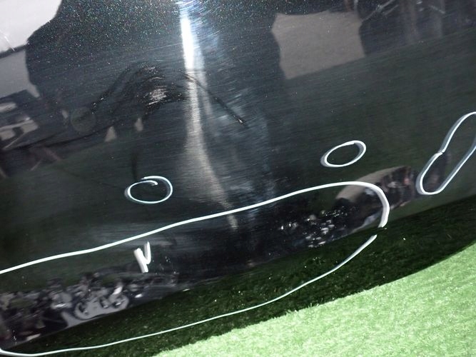VW PASSAT B9 KOMBI 3J0 door left rear. rear part
