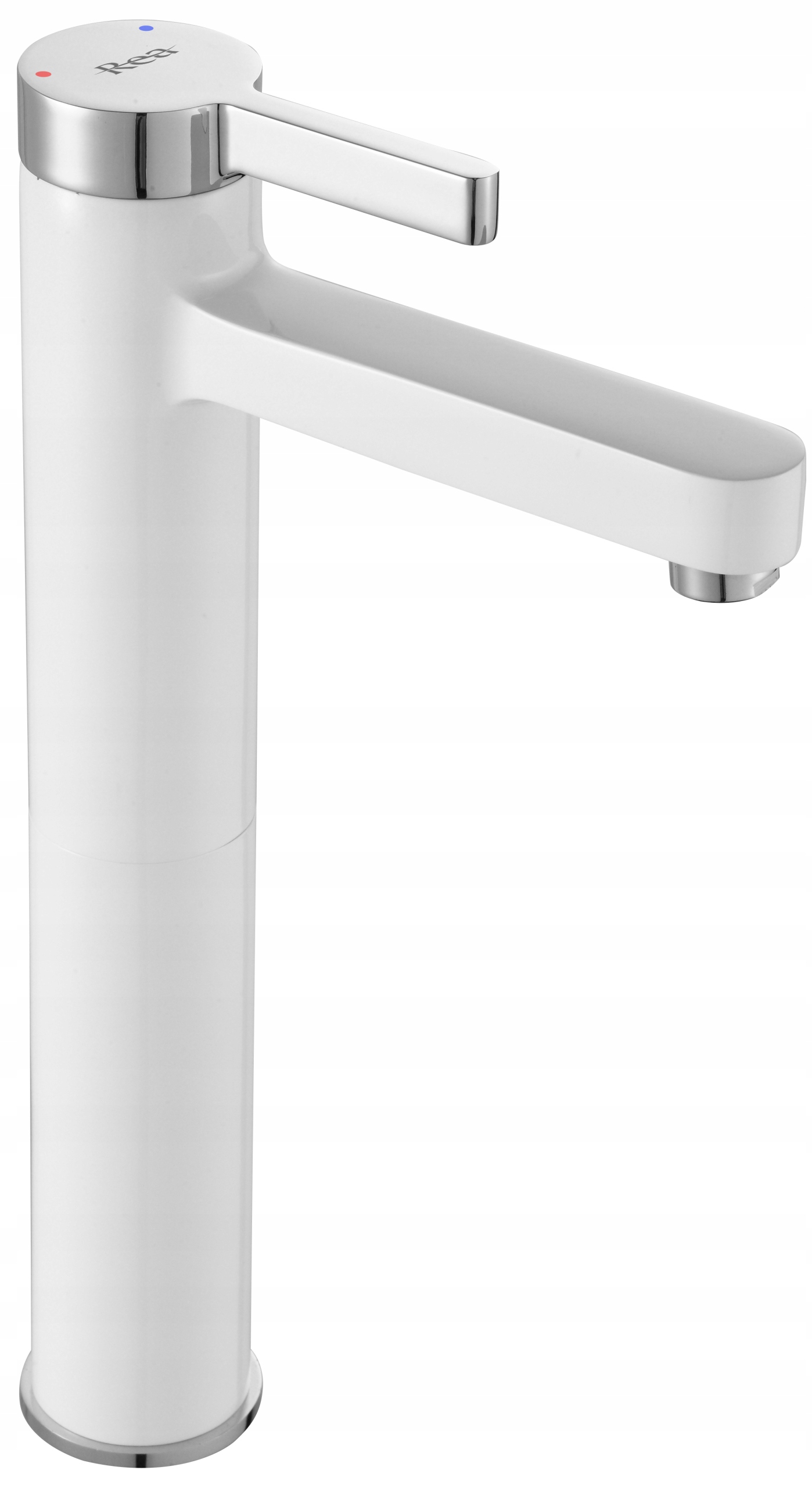 Umývadlová batéria Polo Vysoká Biela Chrómová Rea