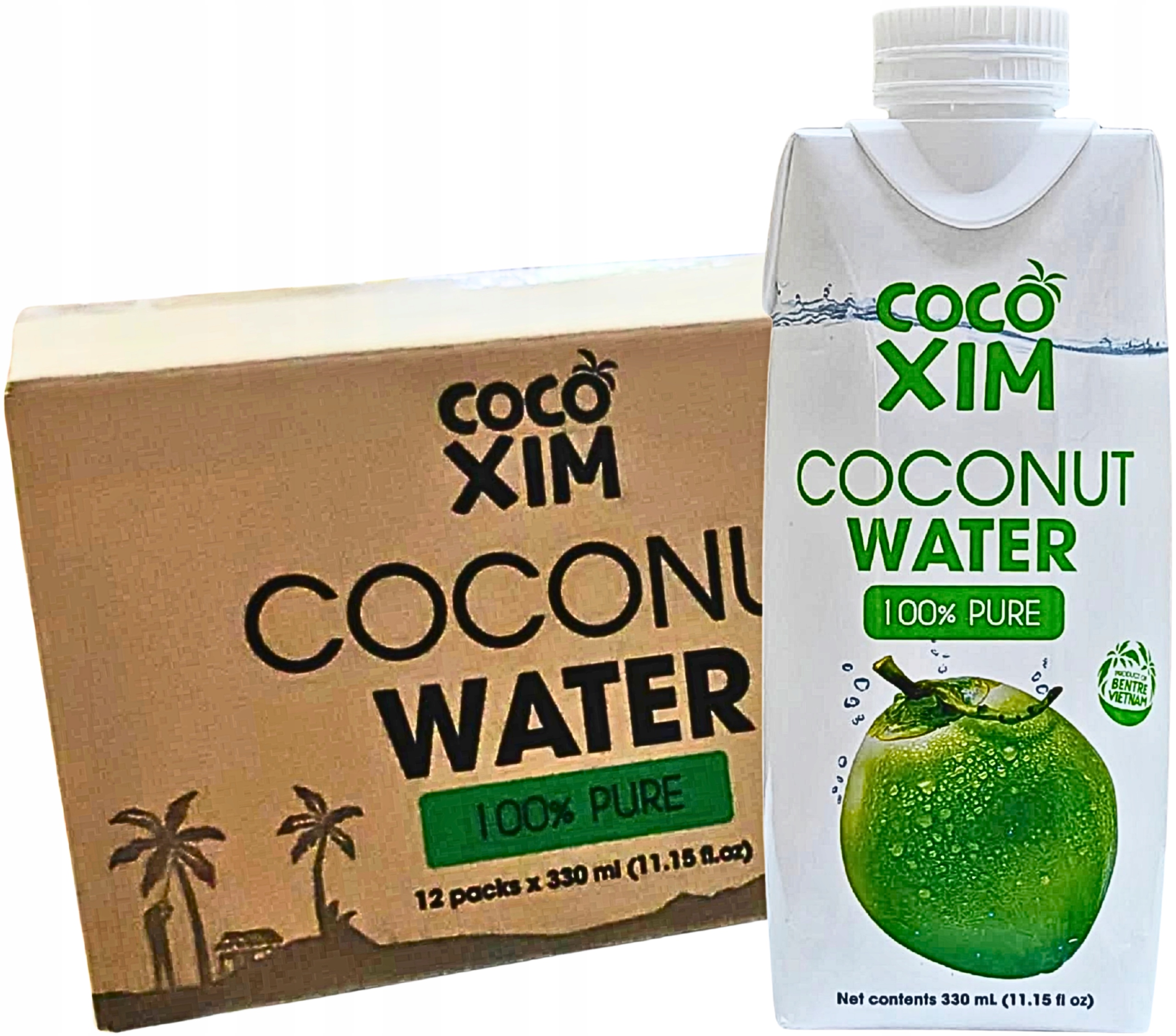 Cocoxim kokosová voda 100% 12×330ml