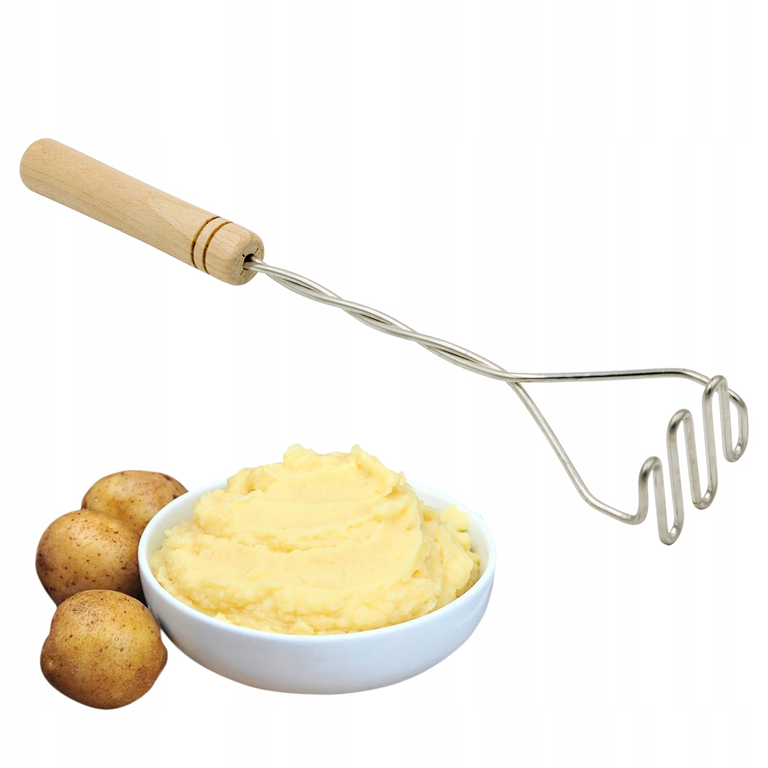 

Tłuczek Do Ziemniaków Ubijak Praska Puree Stal