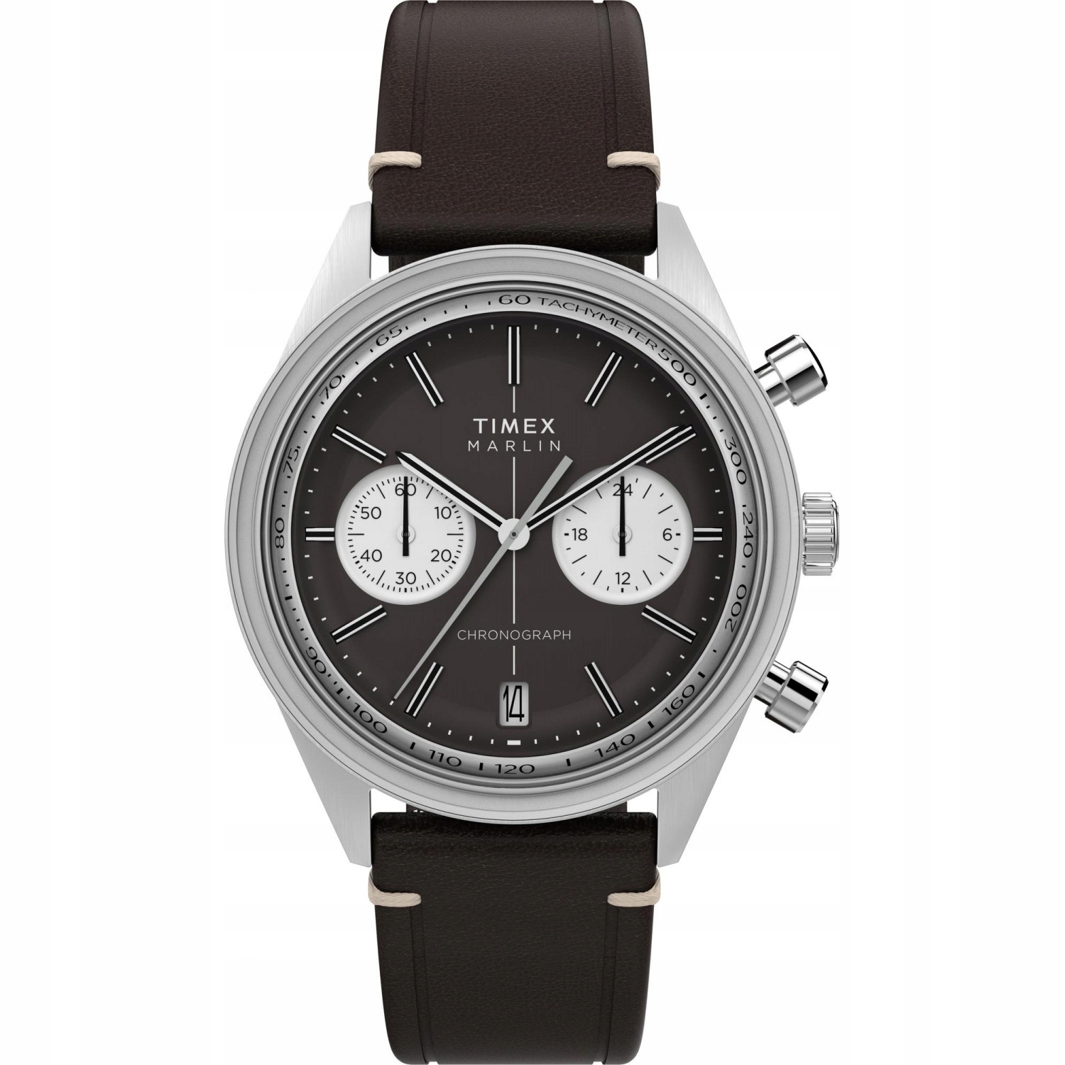 Pánské Hodinky Timex TW2Y24700 hnědé