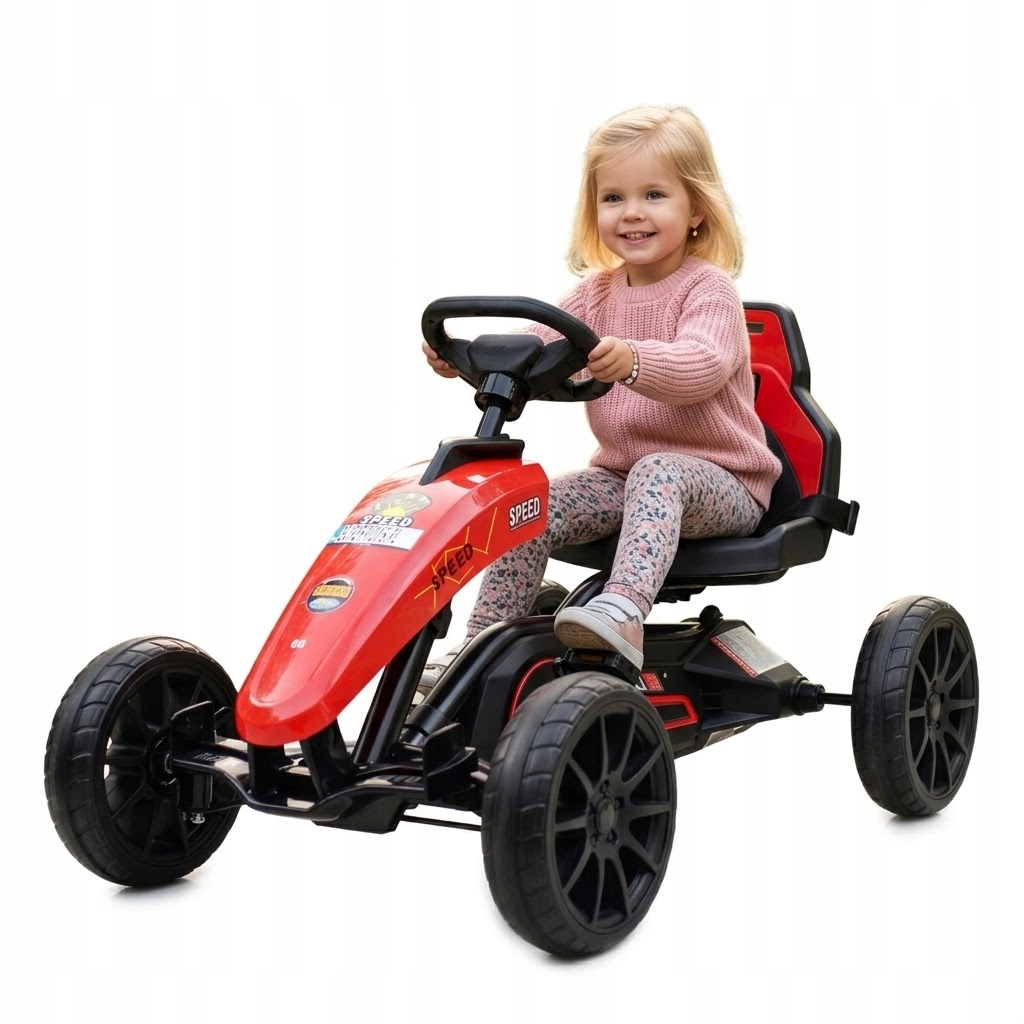 Duży Gokart Speed Na Pedały Z Hamulcem, Regulowane Siedzenie, JAKOŚĆ/AHL005