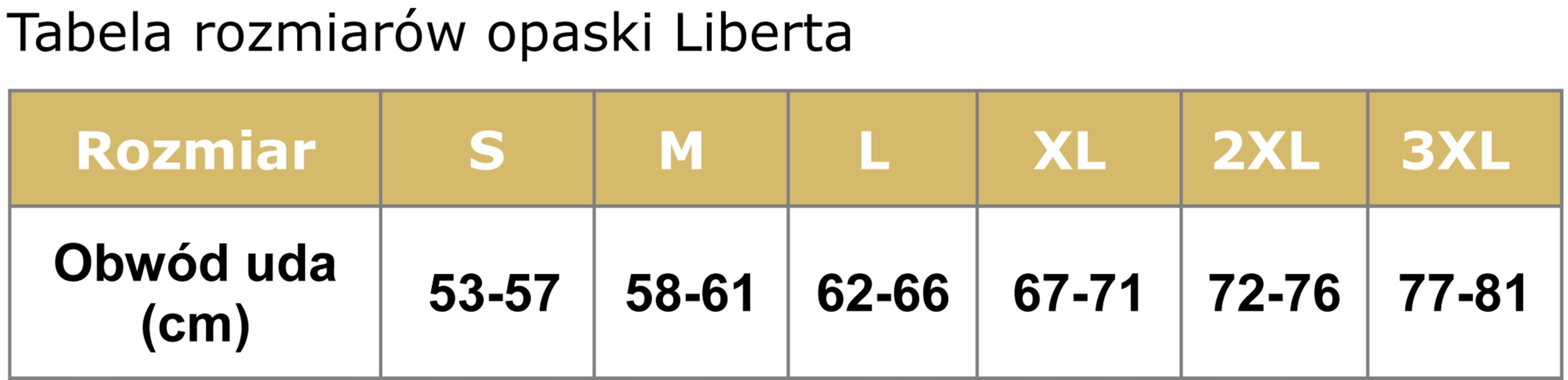Opaska na uda przeciw otarciom satyna L Natural Rozmiar L