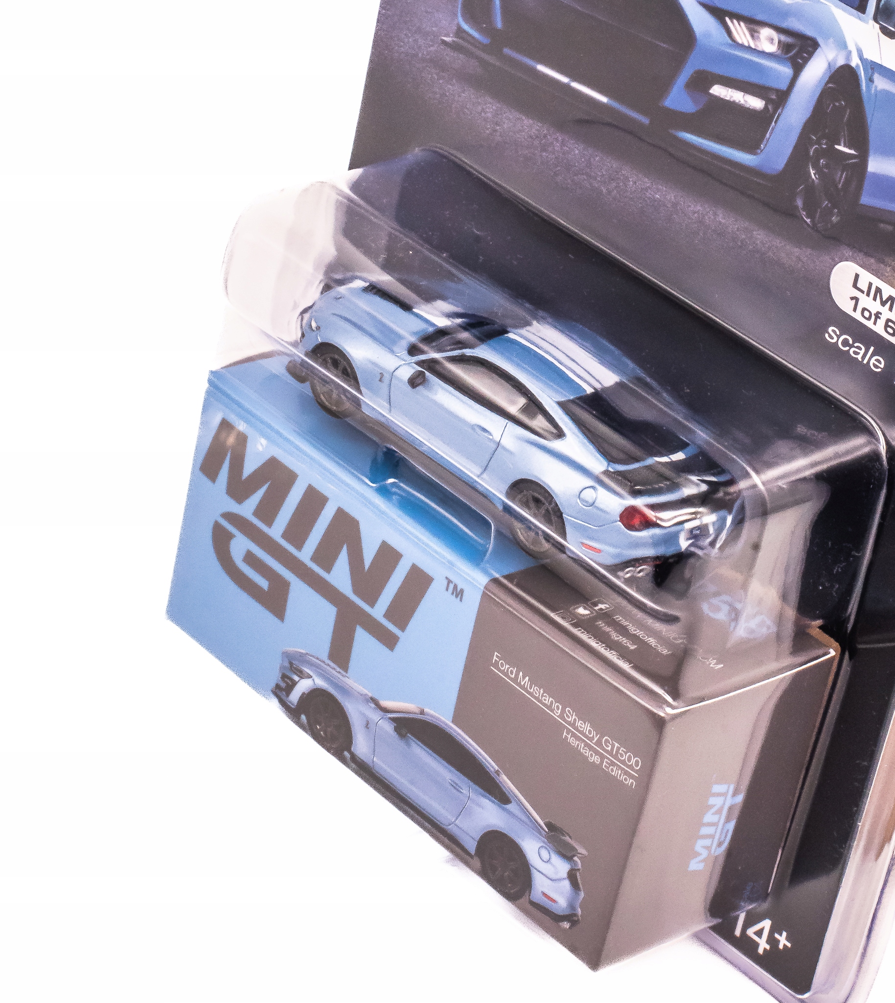 Mini GT 1:64 Ford Mustang Shelby GT500 Heritage Edition 2022 LHD b