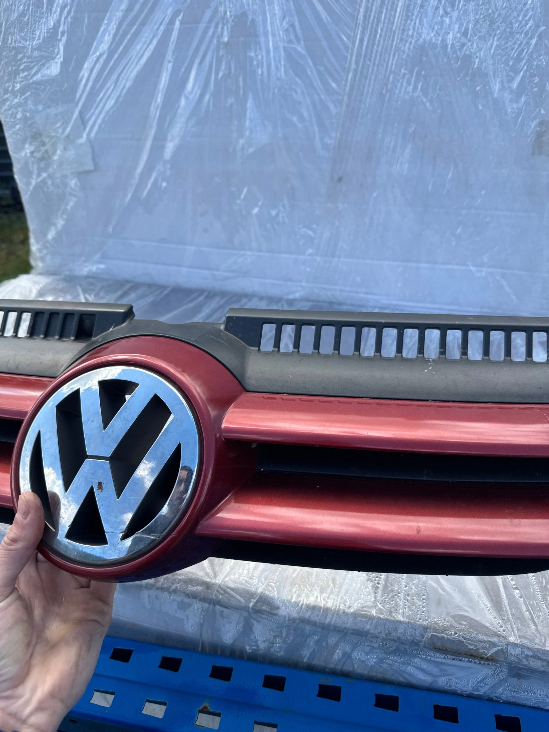 front PREKLADgrill grill VW GOLF plus and 5M0853653