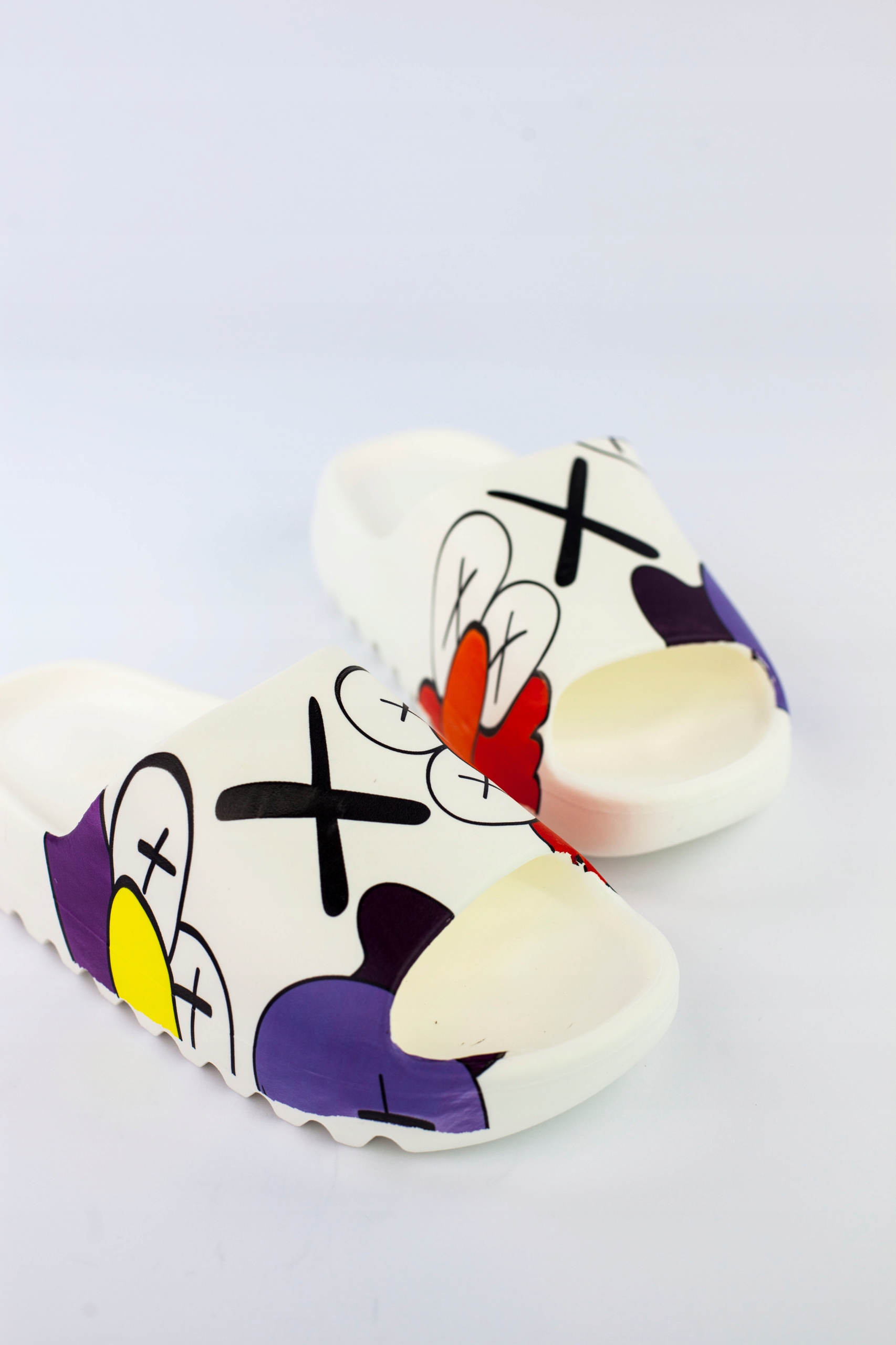 KLAPKI kapcie BASENOWE plażowe Z PRINTEM (39) Rozmiar 39