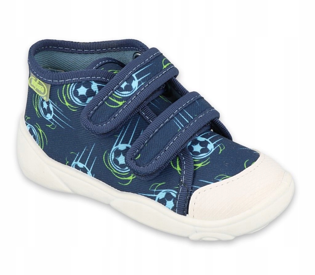 

Kapcie trampki Befado Maxi 212p074 rzepy piłki 25