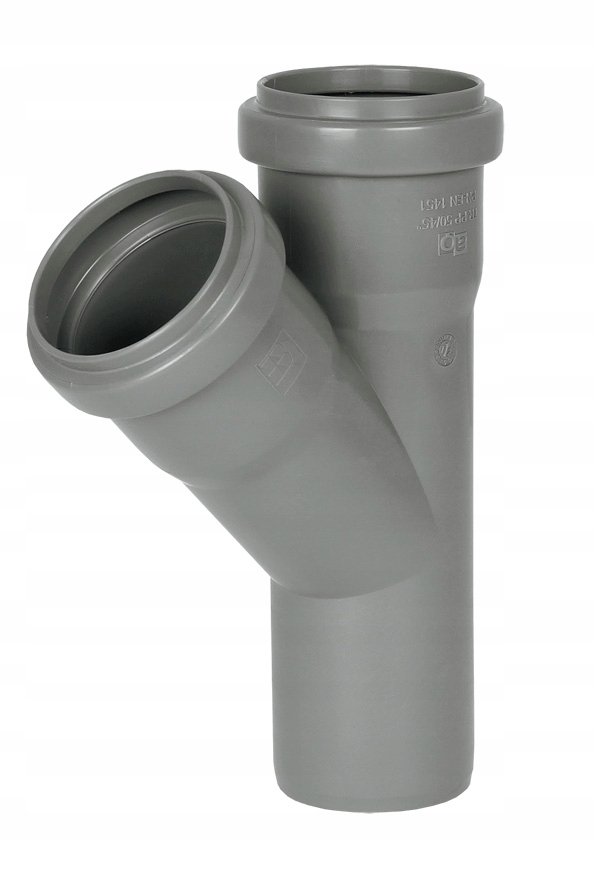 

Trójnik kanalizacyjny Pp fi 50/50 x 45 st. Aquer