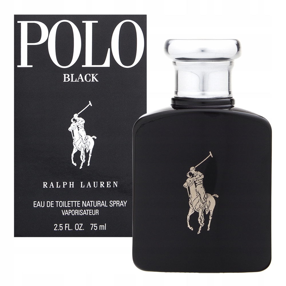 Polo Black woda toaletowa spray Edt Folia