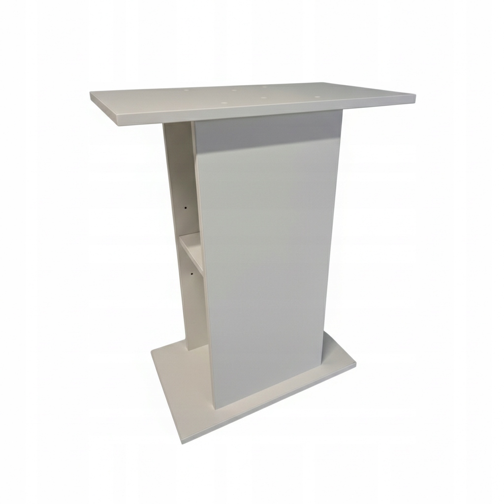 Skříňka pod rtv akvárium terárium Drewstyl 61x31x73 cm, barva bílá Tola