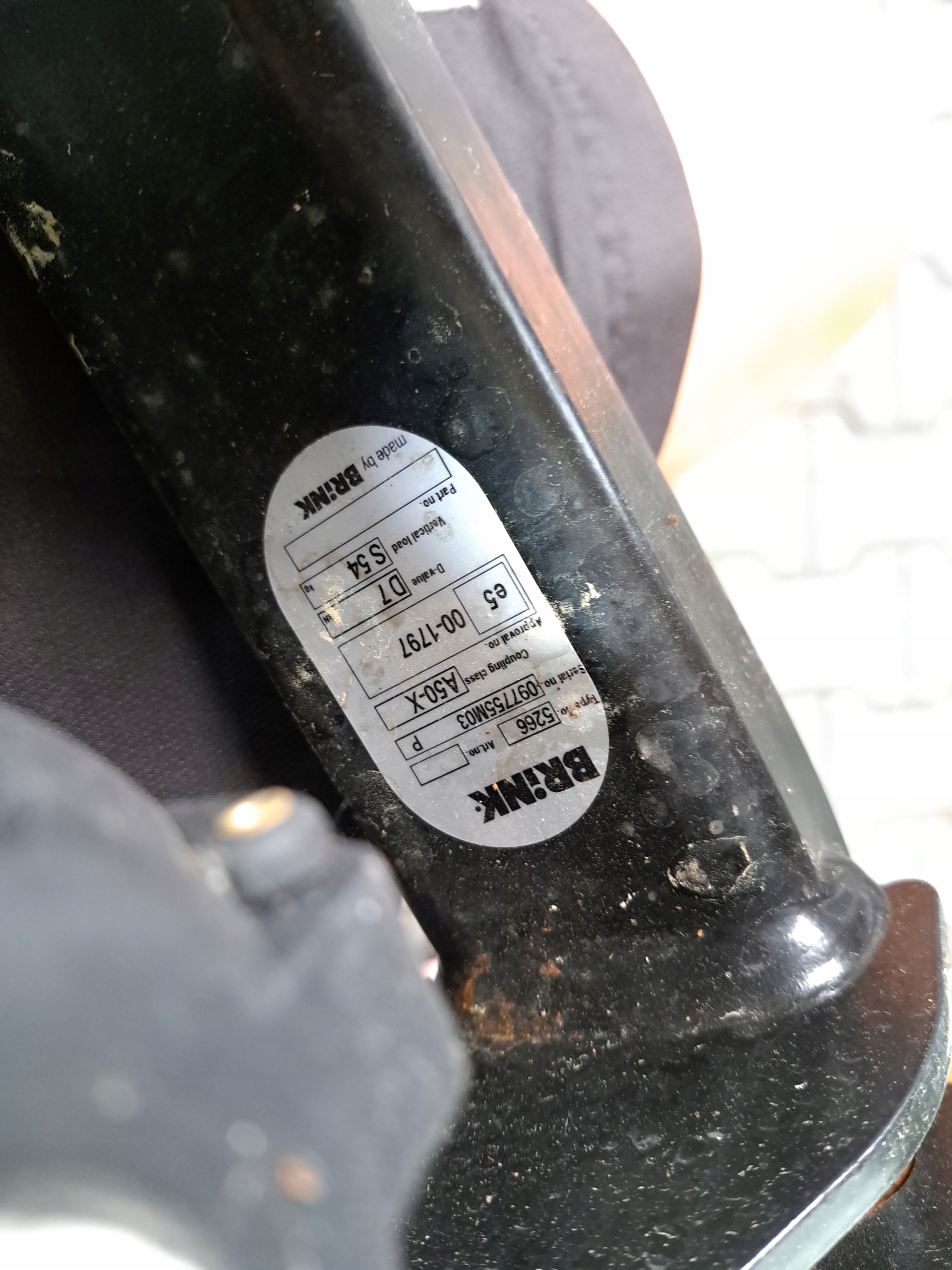 CITROEN C3 II DS3 HAK HOLOWNICZY BRINK 526600 Numer katalogowy producenta 526600