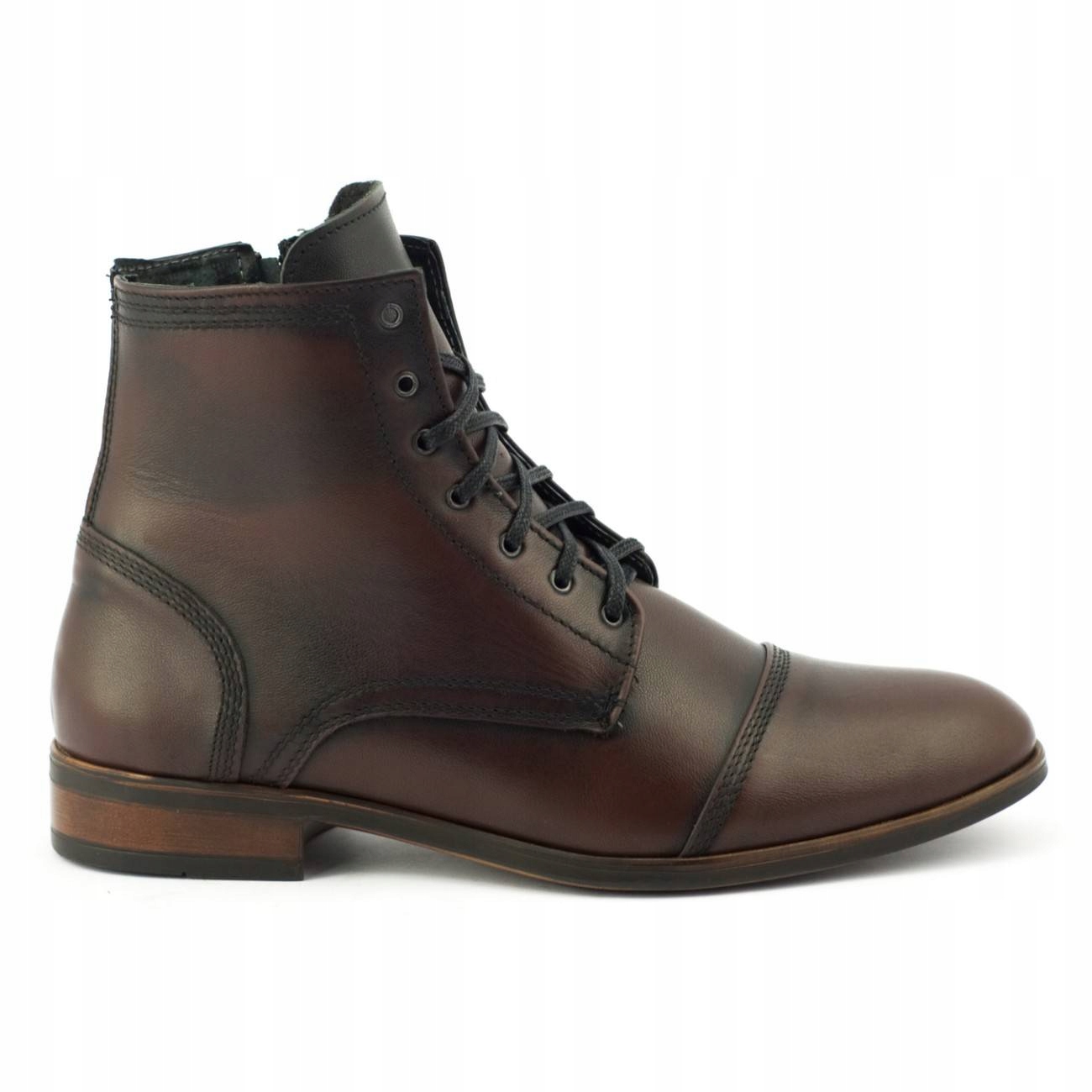 

Buty Męskie Sztyblety Zimowe Skóra 287D Kabir 39