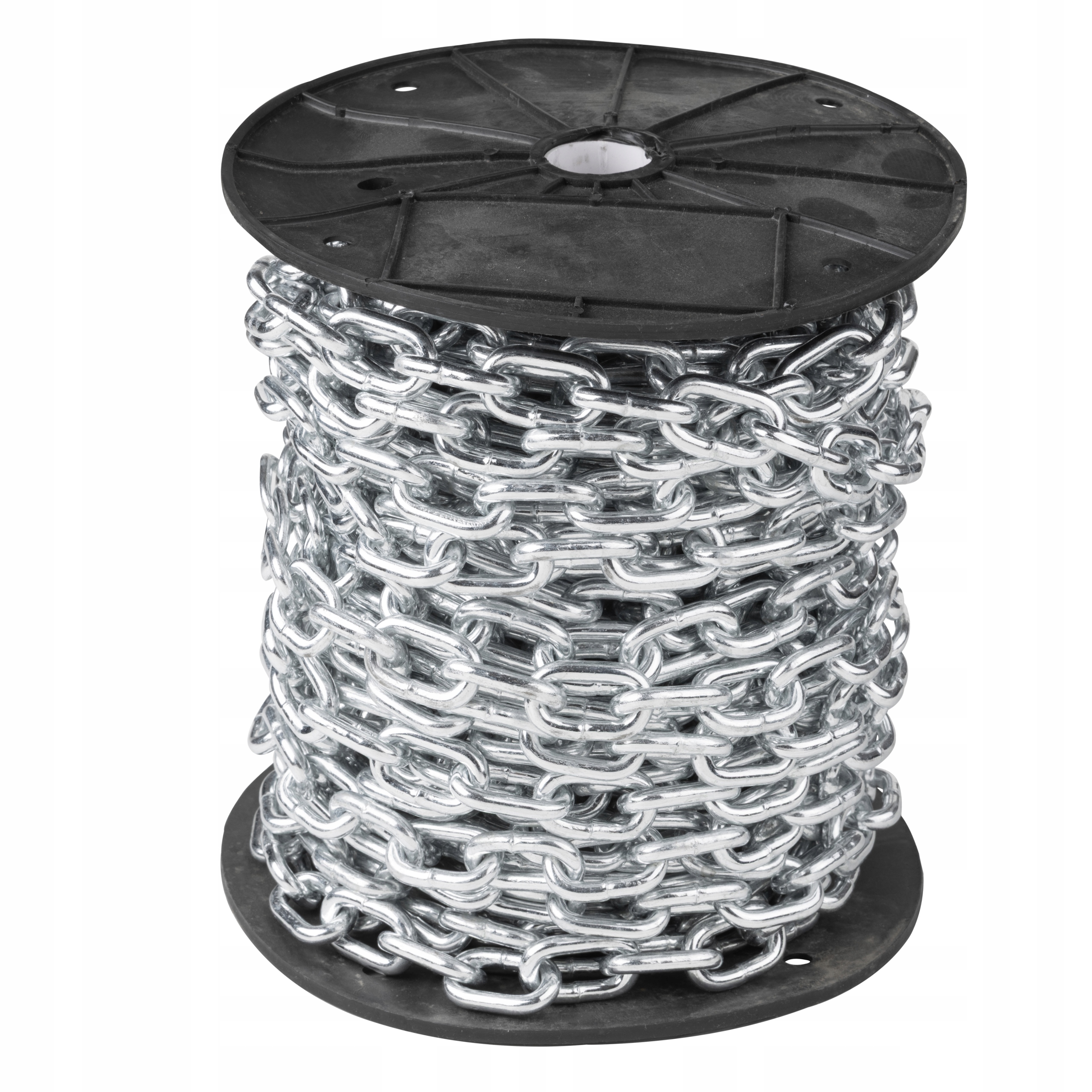 Řetěz pozinkovaný 6 mm 20 m Din 5685/A D1 s krátkým článkem ocel C15 1125 kg