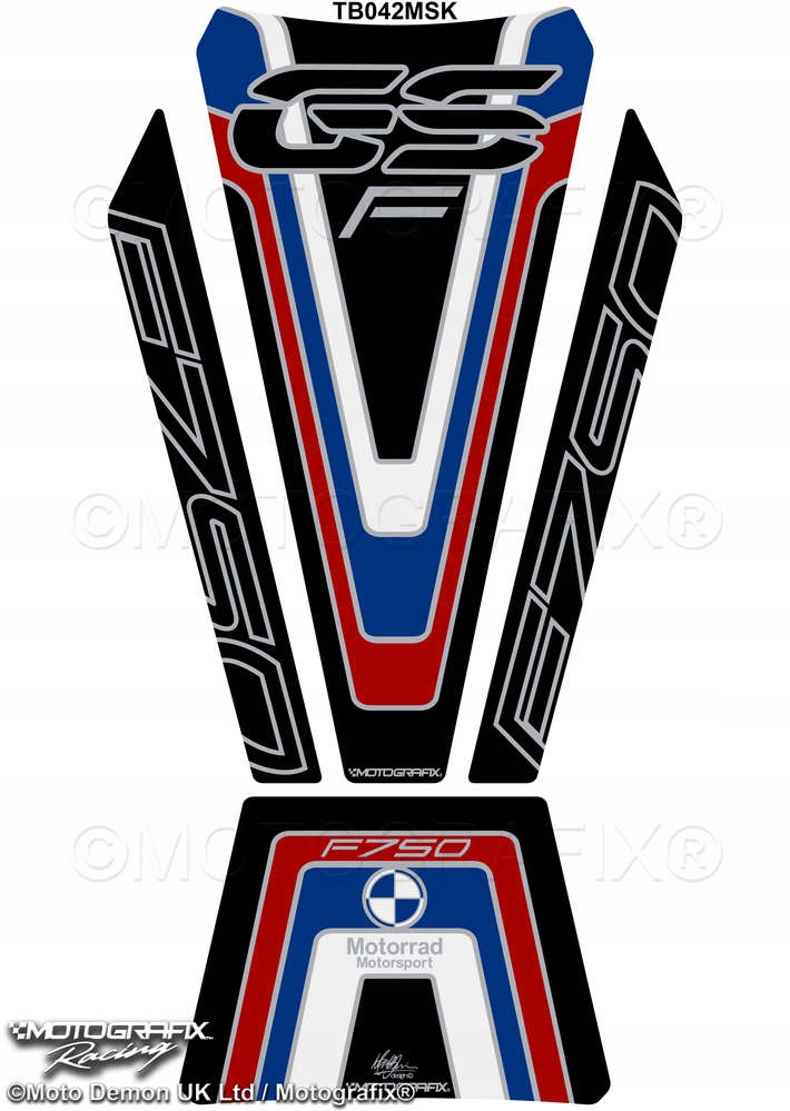 TANKPAD MOTOGRAFIX BMW F750GS 2018 2019