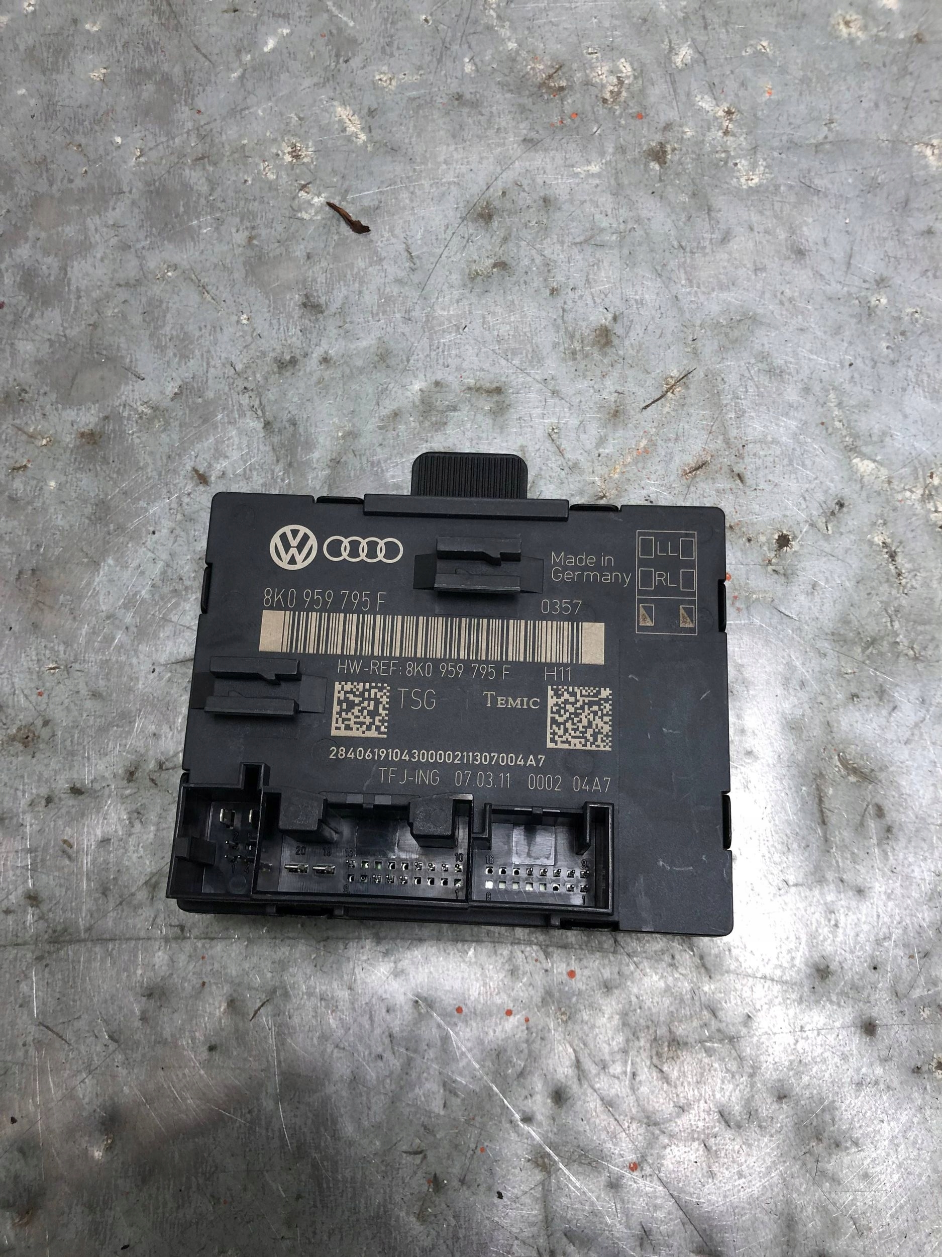 modul Tür links heck AUDI Q5 8K0959795F