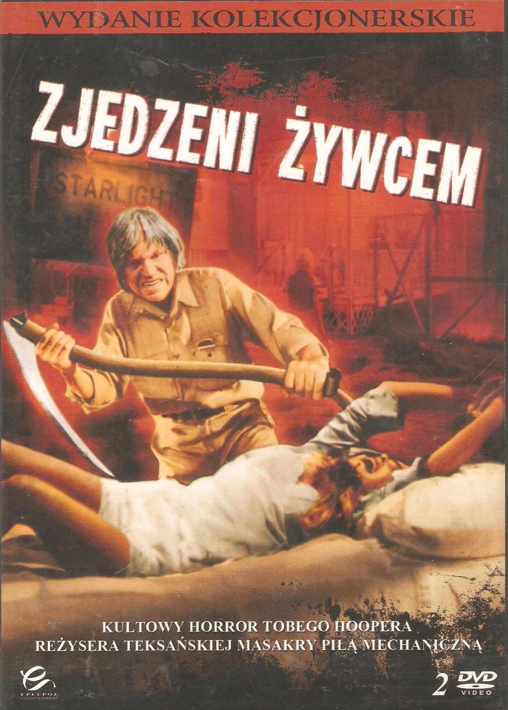 Zjedzeni Żywcem [2DVD] Folia Lektor Klasyk Tobe Hooper