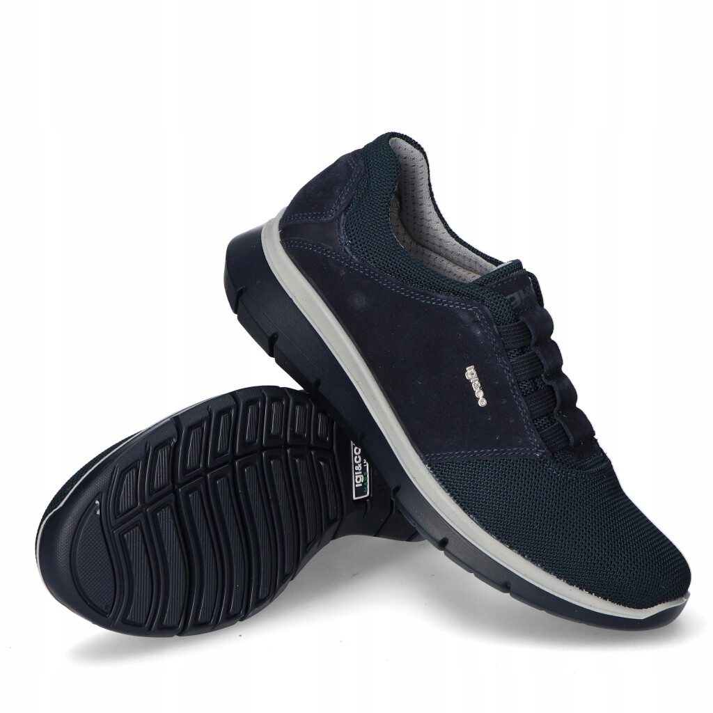 Pánské tenisky Tmavě modré semišové 45