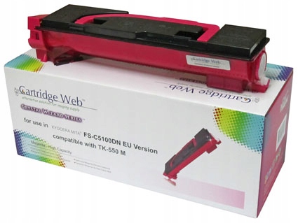 Toner Cartridge Web Magenta Kyocera TK550/TK552 náhrada TK-550M