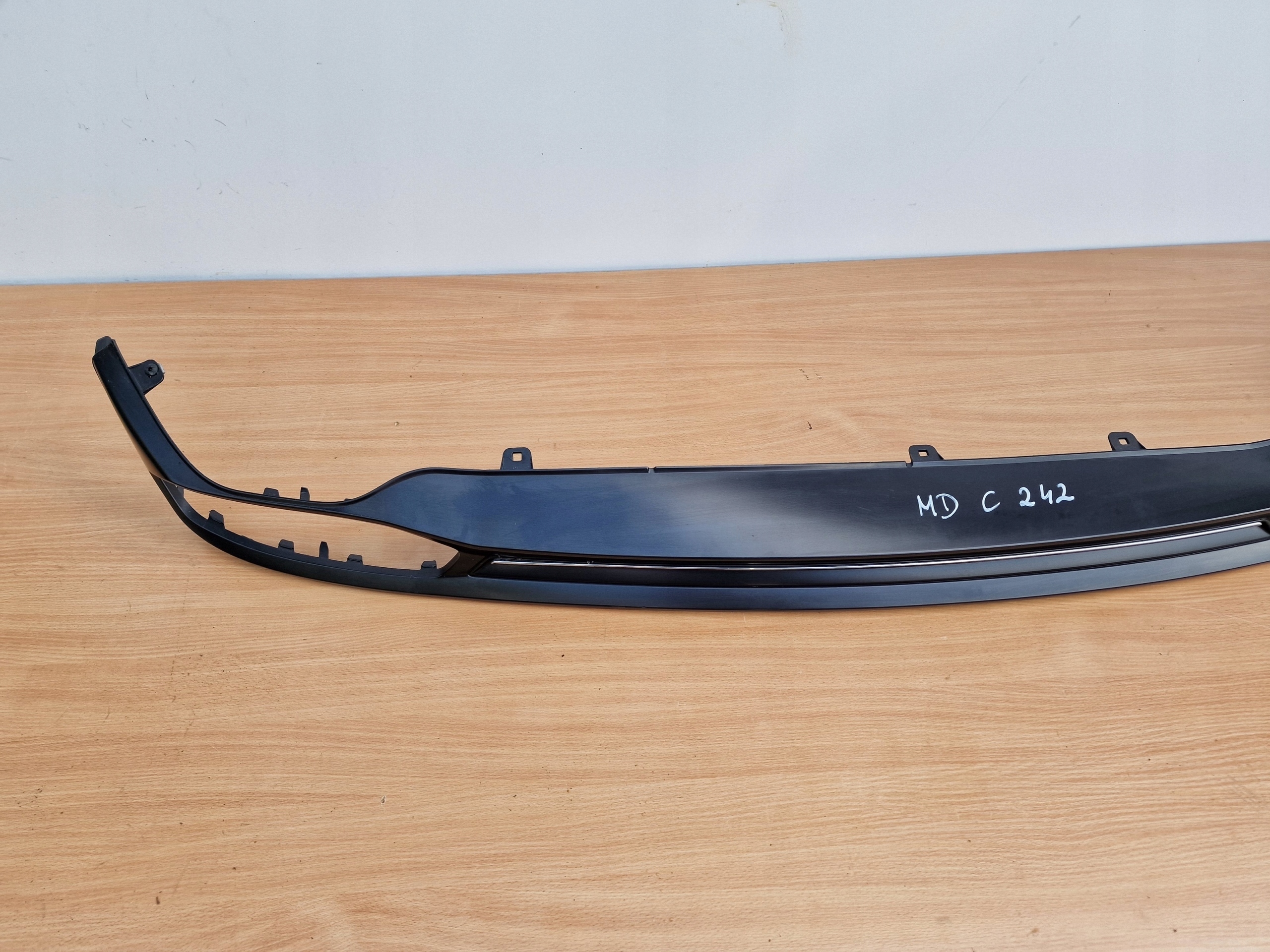 AUDI A6 C8 4K SPOILER nárazníku záď lišta ORG