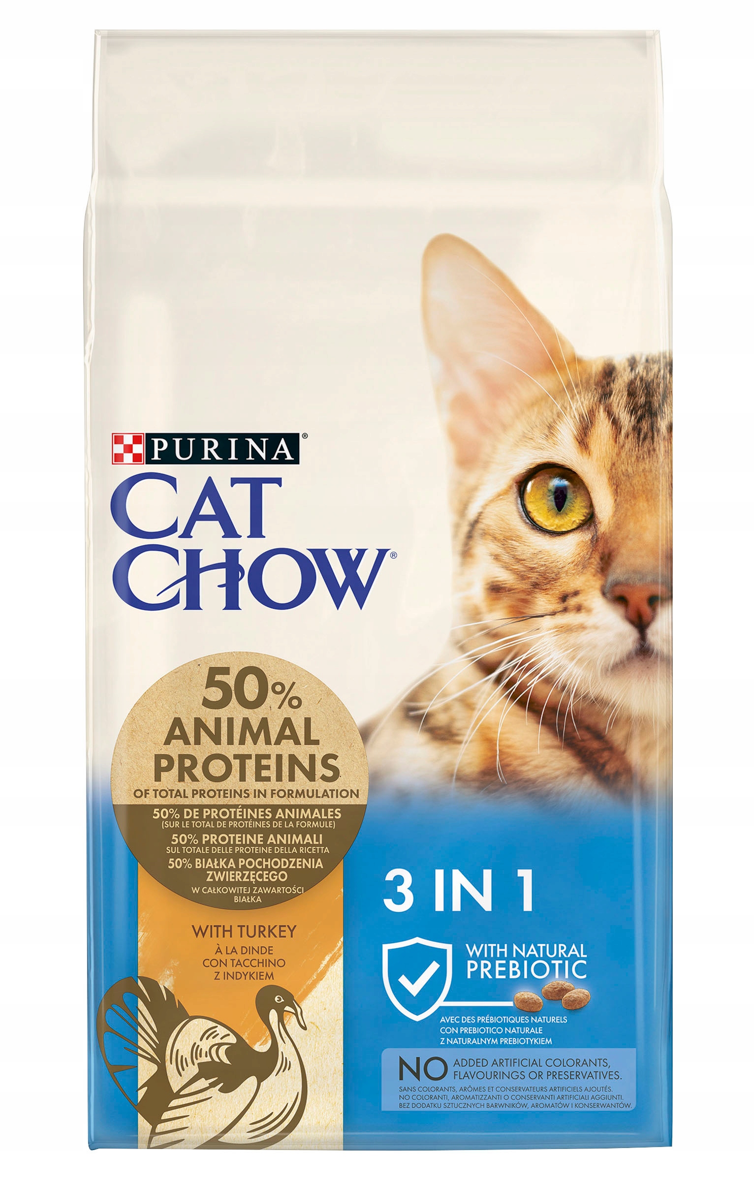 Purina Cat Chow 3w1 15kg