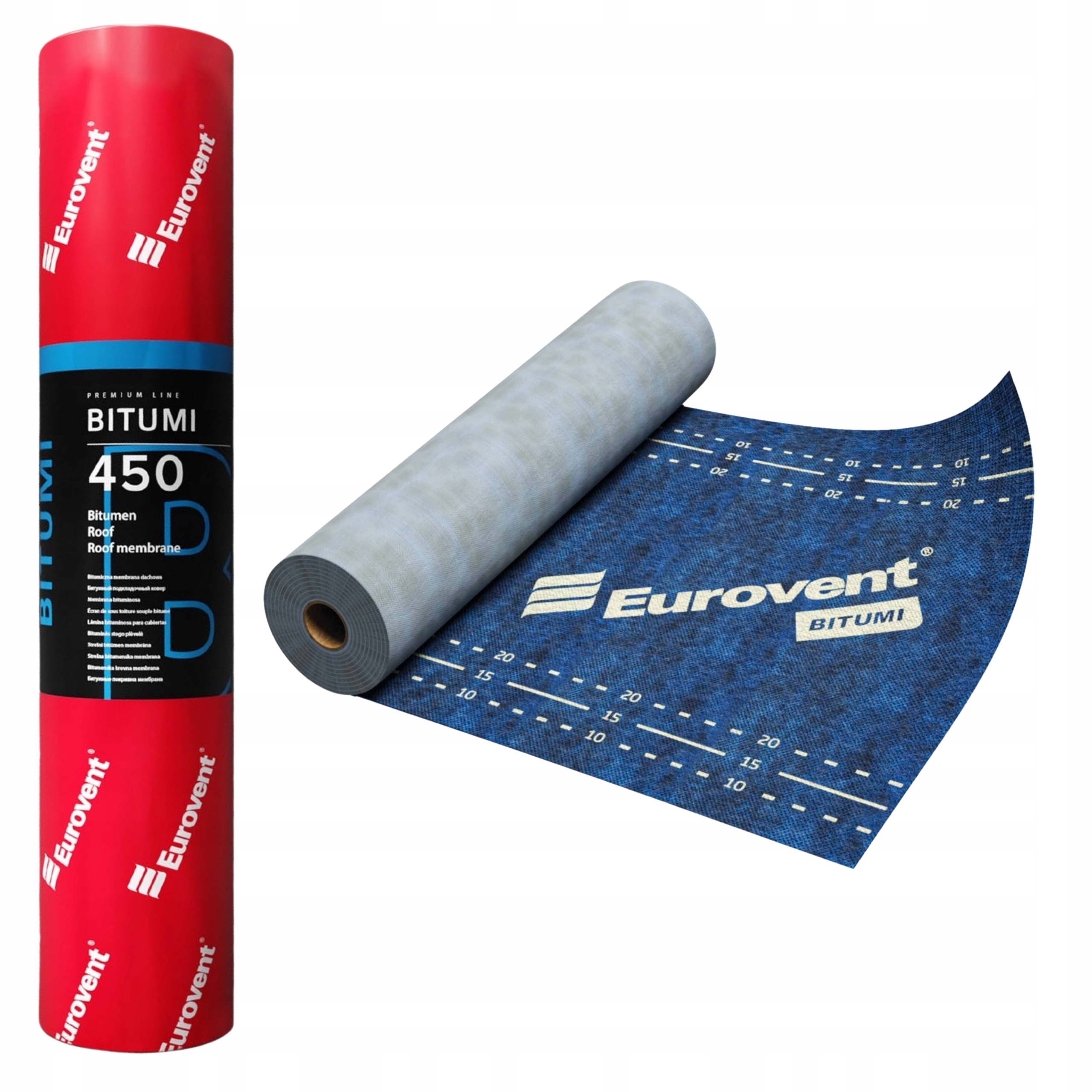 Membrána Pod Asfaltový Šindel Bitumenová Břidlice Eurovent Bitumi 450 g