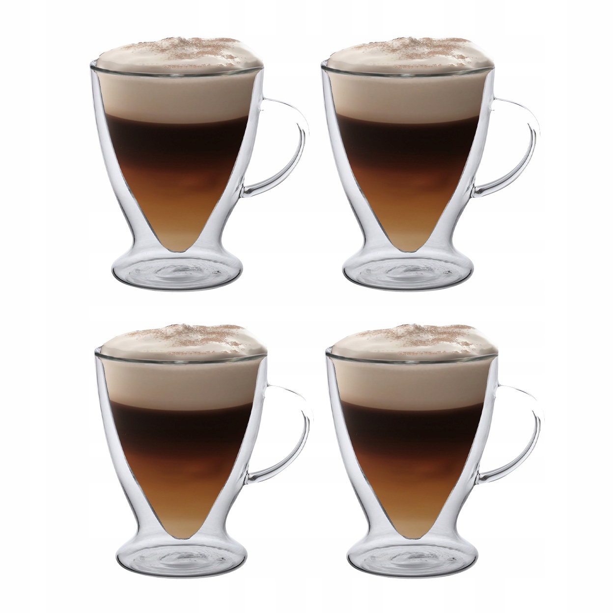 

Szklanki Termiczne Podwójne Szkło 4SZT x 300ML