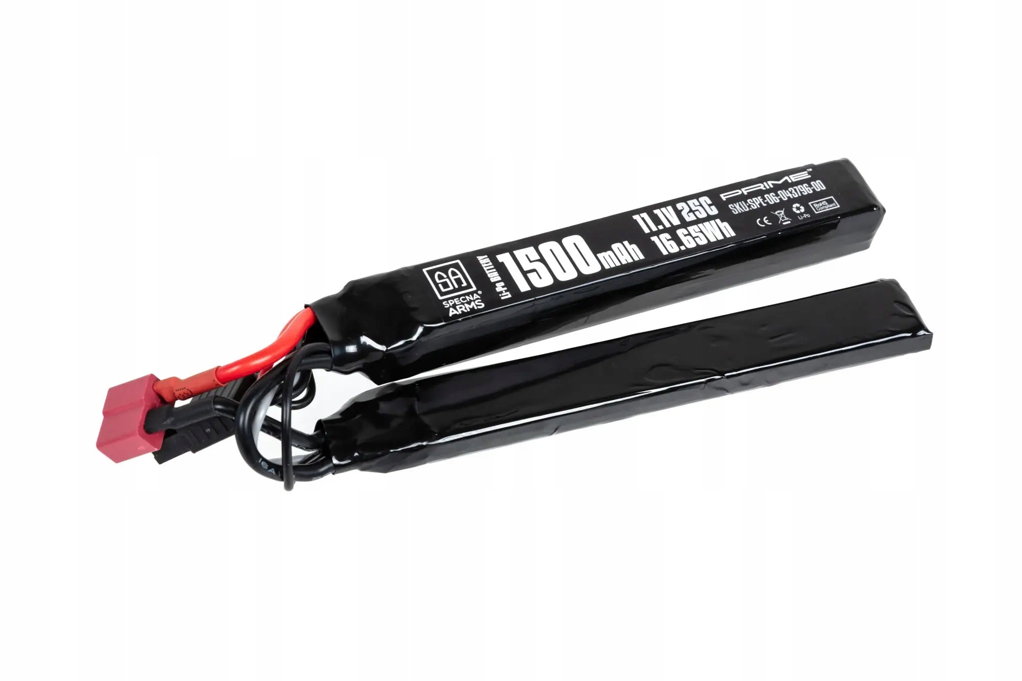 Akumulátor Li-Po Specna Arms x Gens Ace 1500 mAh 25C 2+1 11.1V T-Deans