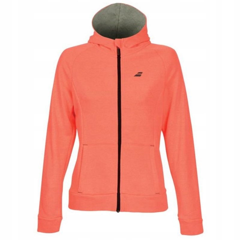 Bluza Z Kapturem Babolat Core Hood Sweat Girl Fluo Strike 128