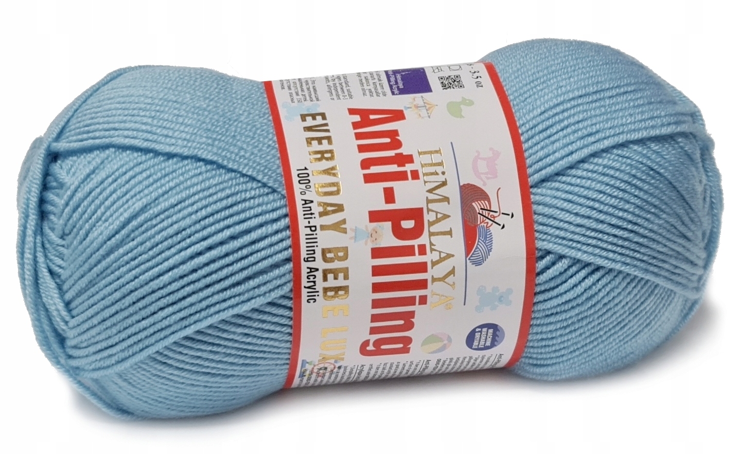 Himalaya włóczka Everyday Bebe Lux niebieski 70438
